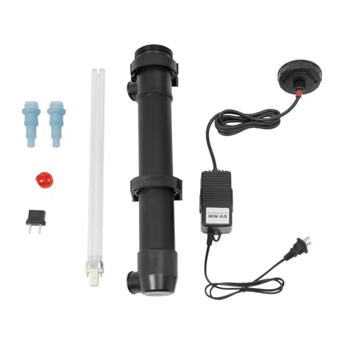 Aquarien UV Licht, 36W UV-Tauchleuchte, Wasservolumen 3000L, Wasserauslass Kaliber 14/20/26mm, für Abtöten von Grünalgen und Bakterien Aquarien UV Licht, 36W UV-Tauchleuchte, Wasservolumen 3000L, Wasserauslass Kaliber 14/20/26mm, für Abtöten von Grünalgen und Bakterien von XUEMANSHOP