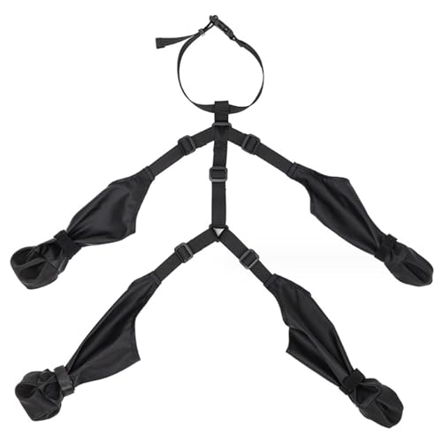 Hundepfotenschutz wasserdichte Hundestiefel mit gleitsamen Sohle, schmutzigem Anti-Fall-Hundepfotenschutz mit verstellbaren Hilfsgurtschuhen können Kragen für das Wanderwanderungen im Freien verbinde Hundepfotenschutz wasserdichte Hundestiefel mit gleitsamen Sohle, schmutzigem Anti-Fall-Hundepfotenschutz mit verstellbaren Hilfsgurtschuhen können Kragen für das Wanderwanderungen im Freien verbinde von XUEYEGONGJI