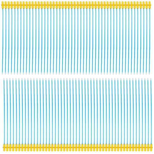 Insemination Kit 100pcs künstliches Insemination Kit für Hunde 11.8 '' Einwegflexible Katheterrohr gerundetes Ende Haustier -Inseminationspritze Keine Verletzungen einfach zu Hause zu Hause Inseminat von XUEYEGONGJI