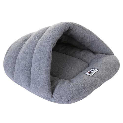XUEYEGONGJI Katze Schlafsack, Thermalhundbett, Haustierbett, Haustierhöhle für Welpen M, Innenhäuserbett, Katzenhöhle Bett XUEYEGONGJI Katze Schlafsack, Thermalhundbett, Haustierbett, Haustierhöhle für Welpen M, Innenhäuserbett, Katzenhöhle Bett von XUEYEGONGJI