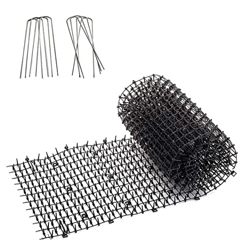 XUEYEGONGJI Scat Matte für Katzen Katzen Scat Matte für Haustiere Garten Abschreckung mit Spikes Metallstiften Stachel Streifen U Dig Network m XUEYEGONGJI Scat Matte für Katzen Katzen Scat Matte für Haustiere Garten Abschreckung mit Spikes Metallstiften Stachel Streifen U Dig Network m von XUEYEGONGJI