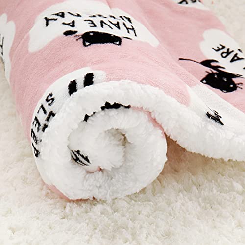 Winter Hundebett Haustierdecke Haustierschlafmatte Warme Katze Hundebettdecke Haustier Sofakissen Matratze Für Kleine Hunde Chihuahua Bulldogge-Rosa,40x55cm,Russische Föderation von XUFXEUT