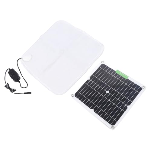 XUMIUZIY Haustier Heizkissen für Hunde und Katzen, 12V 50W Elektrische Heizdecke mit Solarpanel, Schnelle und Gleichmäßige Erwärmung, Tragbare Beheizte Hundebettmatten mit Batteriebox XUMIUZIY Haustier Heizkissen für Hunde und Katzen, 12V 50W Elektrische Heizdecke mit Solarpanel, Schnelle und Gleichmäßige Erwärmung, Tragbare Beheizte Hundebettmatten mit Batteriebox von XUMIUZIY
