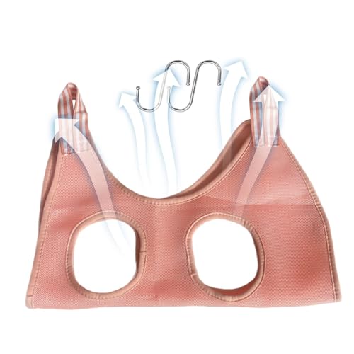 XUQEAYWD Hundehängematte zum Krallenschneiden, Entspannungs-Haustierpflege-Sling-, Entspannungshängematte, Entspannungs-Katzenpflege-Rückhaltesystem, Katzenhänger, verstellbares, atmungsaktives von XUQEAYWD