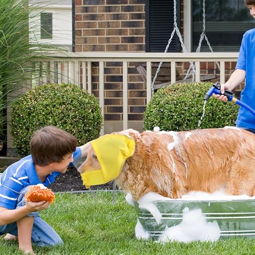 XUQEAYWD Hundeschutz Für Die Ohren Beim Baden - Beruhigende Kapuze Wasserdichter Duschehut Für Hunde | Elastische Hundebademütze Für Spaziergang Regentage XUQEAYWD Hundeschutz Für Die Ohren Beim Baden - Beruhigende Kapuze Wasserdichter Duschehut Für Hunde | Elastische Hundebademütze Für Spaziergang Regentage von XUQEAYWD