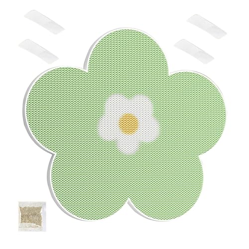 XUQEAYWD Katzenkratzen, Kratzblock für Katzen,Klebrige Katzenkratzplatte - Möbelschutz Pet Croboker Board Blumenform für Türwand von XUQEAYWD