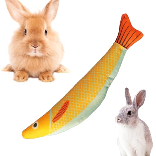 XUQEAYWD Katzenminze-Spielzeug für Wohnungskatzen, Beißendes, kauendes Katzenminze-Spielzeug für den Innenbereich, Interaktives Spielzeug zum Zähneknirschen für Chinchillas, Kaninchen, Katzen und von XUQEAYWD