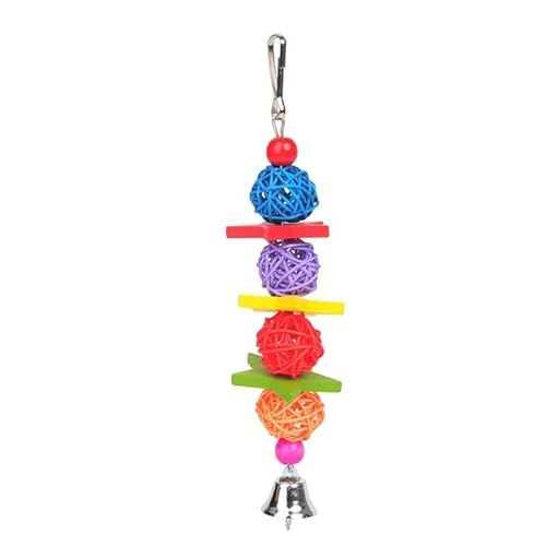 Papageienspielzeug, Graupapageienspielzeug, Wellensittichspielzeug, Nymphensittichspielzeug, Vogelspielzeug for Käfigvögel, interaktives Futtersuchpuzzle, Kletterschaukel, Vogelkäfigzubehör(Rattan bal Papageienspielzeug, Graupapageienspielzeug, Wellensittichspielzeug, Nymphensittichspielzeug, Vogelspielzeug for Käfigvögel, interaktives Futtersuchpuzzle, Kletterschaukel, Vogelkäfigzubehör(Rattan bal von XUTCEKOUYR