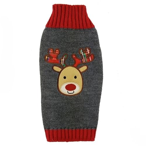Strickpullover for Hunde und Katzen, entzückende Winterkleidung for Haustiere, Hundepullover, warmer Haustierpullover for kleine Hunde und mittelgroße Hunde, süßer, klassischer Katzenpullover, Hundekl Strickpullover for Hunde und Katzen, entzückende Winterkleidung for Haustiere, Hundepullover, warmer Haustierpullover for kleine Hunde und mittelgroße Hunde, süßer, klassischer Katzenpullover, Hundekl von XUTCEKOUYR