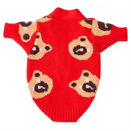Strickpullover for Hunde und Katzen, entzückende Winterkleidung for Haustiere, Hundepullover, warmer Haustierpullover for kleine Hunde und mittelgroße Hunde, süßer, klassischer Katzenpullover, Hundekl Strickpullover for Hunde und Katzen, entzückende Winterkleidung for Haustiere, Hundepullover, warmer Haustierpullover for kleine Hunde und mittelgroße Hunde, süßer, klassischer Katzenpullover, Hundekl von XUTCEKOUYR
