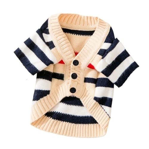 Strickpullover for Hunde und Katzen, entzückende Winterkleidung for Haustiere, Hundepullover, warmer Haustierpullover for kleine Hunde und mittelgroße Hunde, süßer, klassischer Katzenpullover, Hundekl Strickpullover for Hunde und Katzen, entzückende Winterkleidung for Haustiere, Hundepullover, warmer Haustierpullover for kleine Hunde und mittelgroße Hunde, süßer, klassischer Katzenpullover, Hundekl von XUTCEKOUYR