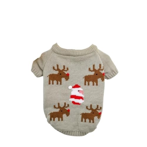 Strickpullover for Hunde und Katzen, entzückende Winterkleidung for Haustiere, Hundepullover, warmer Haustierpullover for kleine Hunde und mittelgroße Hunde, süßer, klassischer Katzenpullover, Hundekl Strickpullover for Hunde und Katzen, entzückende Winterkleidung for Haustiere, Hundepullover, warmer Haustierpullover for kleine Hunde und mittelgroße Hunde, süßer, klassischer Katzenpullover, Hundekl von XUTCEKOUYR