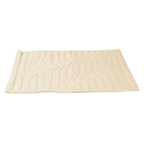 XUTCEKOUYR Haustiermatte in 4 Größen erhältlich, Kühldecke, maschinenwaschbar und faltbar, for große Hunde und Katzen, drinnen und draußen(Beige,XL) von XUTCEKOUYR