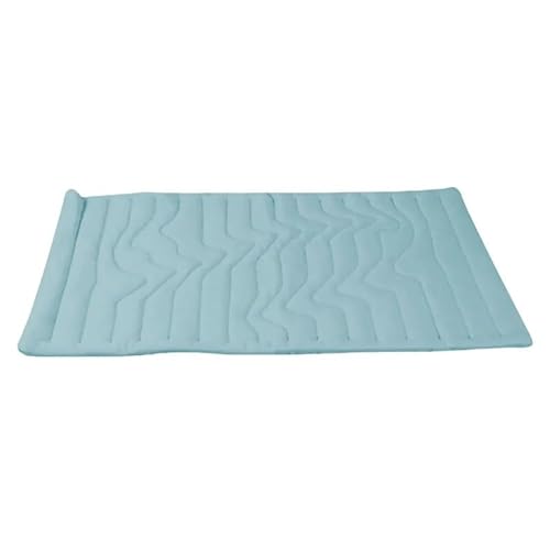 XUTCEKOUYR Haustiermatte in 4 Größen erhältlich, Kühldecke, maschinenwaschbar und faltbar, for große Hunde und Katzen, drinnen und draußen(Blue,XL) von XUTCEKOUYR