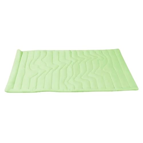 XUTCEKOUYR Haustiermatte in 4 Größen erhältlich, Kühldecke, maschinenwaschbar und faltbar, for große Hunde und Katzen, drinnen und draußen(Green,XL) von XUTCEKOUYR