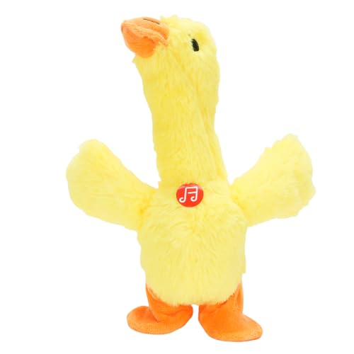 XUXHOU Sprechen Sie mit Singenden Entenspielzeug, Elektrisches Interaktives Musikspielzeug mit Tanzenden Bewegungen für Babys Kids Skill Development, Electric Enten -Wiggles und Spaziergänge, von XUXHOU