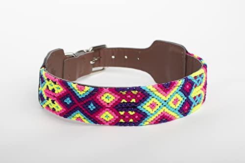 XUXO Hundehalsband, veganes Leder, handgefertigt, wasserabweisend, langlebig, Isla Mujeres, XXS von XUXO ARTESANIA CANINA