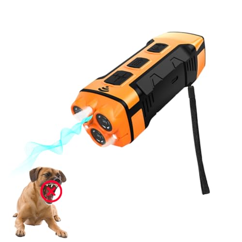 Anti-Bell-Gerät für Hunde – Ultraschall-Hunde-Bell-Abschreckungsgeräte mit 3 Modi, wiederaufladbares Hundetrainingswerkzeug, Bellschild bis zu 10 m, Handheld-Haustiervertreiber für den Innen- und Anti-Bell-Gerät für Hunde – Ultraschall-Hunde-Bell-Abschreckungsgeräte mit 3 Modi, wiederaufladbares Hundetrainingswerkzeug, Bellschild bis zu 10 m, Handheld-Haustiervertreiber für den Innen- und von XWLEYW