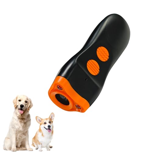 Anti Dog Barking Deterrent Device, Ultraschall Hund Repeller, Stop Barking Dog Device, Wiederaufladbares Hundetrainingshilfewerkzeug, 10 m Reichweite, Sicheres Mini Stop Hunde Bellen Gerät Anti Dog Barking Deterrent Device, Ultraschall Hund Repeller, Stop Barking Dog Device, Wiederaufladbares Hundetrainingshilfewerkzeug, 10 m Reichweite, Sicheres Mini Stop Hunde Bellen Gerät von XWLEYW