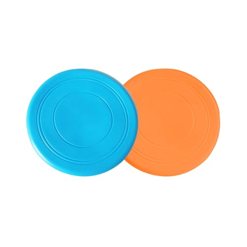 XWYDZ 2 Stück Hunde-Frisbee, Hundespielzeug, Frisbee für Hunde, Gummi-Frisbee, um den Wunsch des Hundes zu stimulieren XWYDZ 2 Stück Hunde-Frisbee, Hundespielzeug, Frisbee für Hunde, Gummi-Frisbee, um den Wunsch des Hundes zu stimulieren von XWYDZ