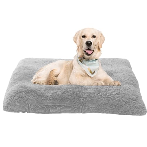 Anti-Rutsch Hundematratze Katzenbett Hundebett, Hundesofa Hundekissen, Hundekorb Hundematte, Waschbar Hundekiste Matratze, Zwinger-Auflage, Haustier-Bett-Matte, für Hunde, Katzen(140x110x12cm) von XXIUDEE