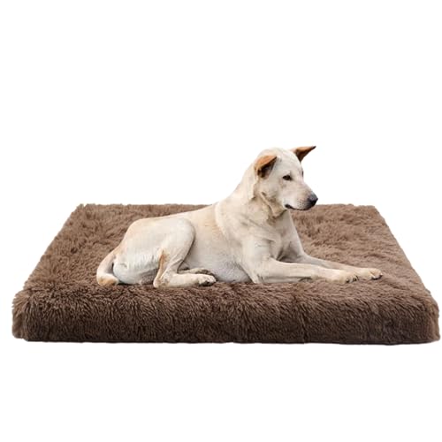 Haustierbett, Hundebett Katzenbett Hundekissen, Plüsch Hundesofa, Haustier Sofa Katzen Kissen katzenkorb, Waschbares Hundekäfigbett Zwinger-Auflage für Kleine, Mittelgroße & Große Hunde(120x80x10cm) von XXIUDEE