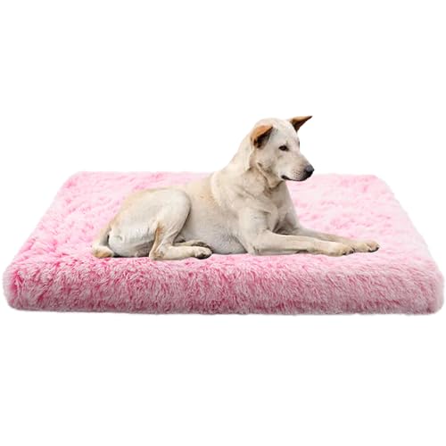 Haustierbett, Hundebett Katzenbett Hundekissen, Plüsch Hundesofa, Haustier Sofa Katzen Kissen katzenkorb, Waschbares Hundekäfigbett Zwinger-Auflage für Kleine, Mittelgroße & Große Hunde(120x80x10cm) von XXIUDEE