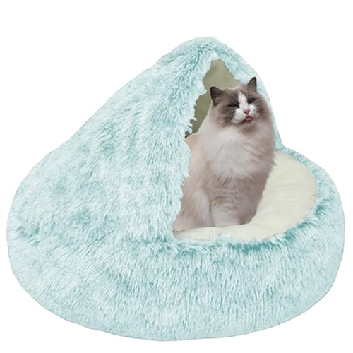 XXIUDEE Anti-Angst-Katzenbetten, Katzen-Nistbett, Haustier-Kuschelbett, Katzensofa, Katzenschlafsack, Welpenbett, Haustierkissen mit rutschfester Unterseite für kleine, mittelgroße Katzen im XXIUDEE Anti-Angst-Katzenbetten, Katzen-Nistbett, Haustier-Kuschelbett, Katzensofa, Katzenschlafsack, Welpenbett, Haustierkissen mit rutschfester Unterseite für kleine, mittelgroße Katzen im von XXIUDEE