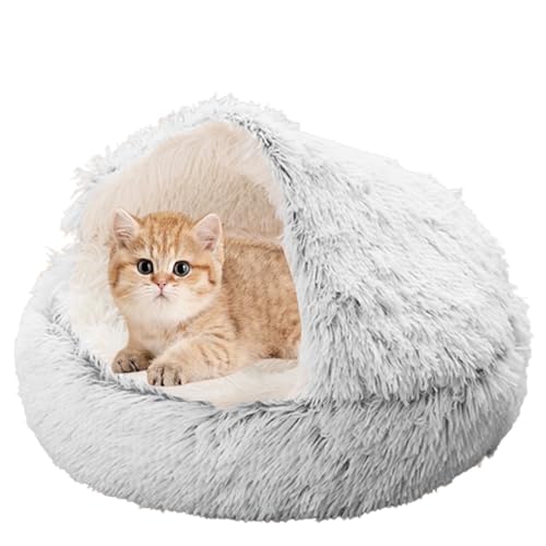 XXIUDEE Anti-Angst-Kissen für Hunde und Katzen, mit rutschfester Unterseite, Katzenbett, Haustierbett, Katzenhöhle, Bett, Welpenbett, Kätzchensofa für kleine, mittelgroße Haustiere, Innenbereich, 60 XXIUDEE Anti-Angst-Kissen für Hunde und Katzen, mit rutschfester Unterseite, Katzenbett, Haustierbett, Katzenhöhle, Bett, Welpenbett, Kätzchensofa für kleine, mittelgroße Haustiere, Innenbereich, 60 von XXIUDEE