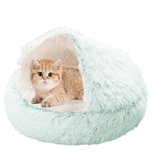 XXIUDEE Anti-Angst-Kissen für Hunde und Katzen, mit rutschfester Unterseite, Katzenbett, Haustierbett, Katzenhöhle, Bett, Welpenbett, Kätzchensofa für kleine, mittelgroße Haustiere, für den XXIUDEE Anti-Angst-Kissen für Hunde und Katzen, mit rutschfester Unterseite, Katzenbett, Haustierbett, Katzenhöhle, Bett, Welpenbett, Kätzchensofa für kleine, mittelgroße Haustiere, für den von XXIUDEE