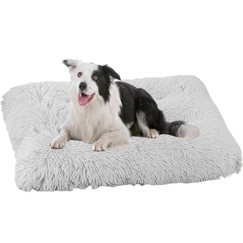 XXIUDEE Anti-Rutsch Hundebetten Hundematratze, Hundekissen Katzenbett Haustierbett Welpenbett, Maschinenwaschbar Hundesofa Hundedecke, Hundekörbchen Hundekäfigbett, Zwinger-Auflage(50x40x5cm) von XXIUDEE