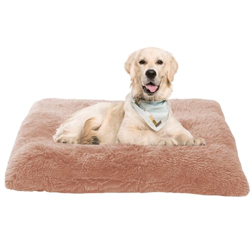 XXIUDEE Anti-Rutsch Hundematratze Katzenbett Hundebett, Hundesofa Hundekissen, Hundekorb Hundematte, Waschbar Hundekiste Matratze, Zwinger-Auflage, Haustier-Bett-Matte, für Hunde, Katzen(100x70x10cm) von XXIUDEE