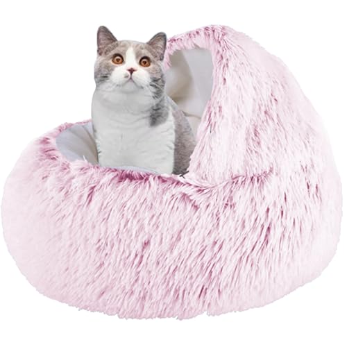 XXIUDEE Donut Katzenbett Katzenhöhle Bett, Haustierbett Kätzchenbett Katzennistbett Haustiersofa Kissen Welpenbett, maschinenwaschbar, Katzenkissen, Haustier-Kuschelbett für kleine/mittlere Katzen, 50 XXIUDEE Donut Katzenbett Katzenhöhle Bett, Haustierbett Kätzchenbett Katzennistbett Haustiersofa Kissen Welpenbett, maschinenwaschbar, Katzenkissen, Haustier-Kuschelbett für kleine/mittlere Katzen, 50 von XXIUDEE