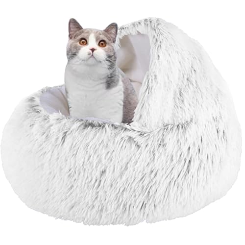 XXIUDEE Donut Katzenbett Katzenhöhle Bett, Haustierbett Kätzchenbett Katzennistbett Haustiersofa Kissen Welpenbett, maschinenwaschbar, Katzenkissen, Haustier-Kuschelbett für kleine und mittelgroße XXIUDEE Donut Katzenbett Katzenhöhle Bett, Haustierbett Kätzchenbett Katzennistbett Haustiersofa Kissen Welpenbett, maschinenwaschbar, Katzenkissen, Haustier-Kuschelbett für kleine und mittelgroße von XXIUDEE