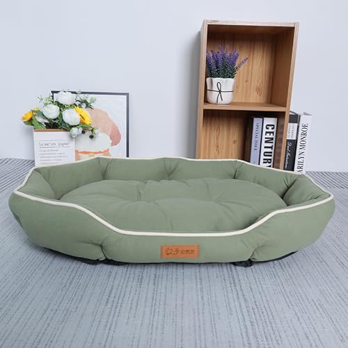 XXIUDEE Extra großes Hundebett, waschbar, großes Hunde- und Katzenbett für den Innenbereich, gemütliches Haustier-Sofa mit rutschfester Unterseite, Anti-Angst-Haustierkissen für alle Jahreszeiten (70 XXIUDEE Extra großes Hundebett, waschbar, großes Hunde- und Katzenbett für den Innenbereich, gemütliches Haustier-Sofa mit rutschfester Unterseite, Anti-Angst-Haustierkissen für alle Jahreszeiten (70 von XXIUDEE