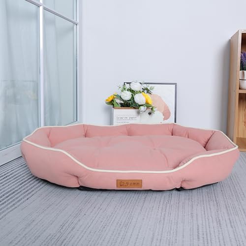 XXIUDEE Extra großes Hundebett, waschbar, großes Hunde- und Katzenbett für den Innenbereich, gemütliches Haustier-Sofa mit rutschfester Unterseite, Anti-Angst-Haustierkissen für alle Jahreszeiten (105 XXIUDEE Extra großes Hundebett, waschbar, großes Hunde- und Katzenbett für den Innenbereich, gemütliches Haustier-Sofa mit rutschfester Unterseite, Anti-Angst-Haustierkissen für alle Jahreszeiten (105 von XXIUDEE