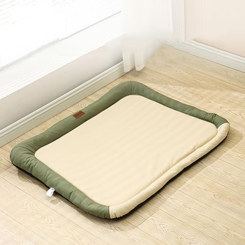 XXIUDEE Große orthopädische Hundebetten, waschbare Hundebettmatratze, wasserdichte Haustiermatratze, Matte, Matte für Haustiere, alle Jahreszeiten (70 x 50 x 5 cm, Stil 1) von XXIUDEE