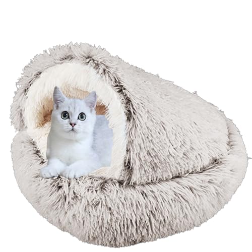XXIUDEE Haustier-Sofakissen, Donut-Katzenbett, Haus, Haustierbett, Hundehöhle, Bett, rutschfestes Katzennistbett Welpenbett, Katzenkissen, Katzenschlafsack, Welpensofa für kleine mittelgroße Katzen, XXIUDEE Haustier-Sofakissen, Donut-Katzenbett, Haus, Haustierbett, Hundehöhle, Bett, rutschfestes Katzennistbett Welpenbett, Katzenkissen, Katzenschlafsack, Welpensofa für kleine mittelgroße Katzen, von XXIUDEE