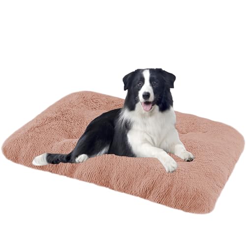 XXIUDEE Hundekissen, Katzenkörbchen, Maschinenwaschbar Hundesofa Hundebett Katzenbett, Hundekorb Haustier-Bett-Matte, Zwinger-Auflage, Hundekäfigbett, für Mittelgroße & Kleine Hunde(100x70x10cm) von XXIUDEE