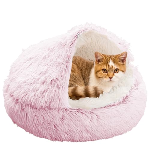 XXIUDEE Katzen Haustiere Höhlenbett, rutschfestes Katzen-beruhigendes Bett, Haustierbett, Katzennistbett, Kätzchenbett, Welpenbett, Hundekatzenkissen, Haustier-Sofakissen für kleine, mittelgroße XXIUDEE Katzen Haustiere Höhlenbett, rutschfestes Katzen-beruhigendes Bett, Haustierbett, Katzennistbett, Kätzchenbett, Welpenbett, Hundekatzenkissen, Haustier-Sofakissen für kleine, mittelgroße von XXIUDEE