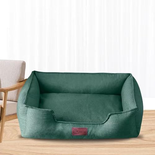 XXIUDEE Orthopädisches Haustier-Sofa, waschbar, für mittelgroße und kleine Hunde, waschbare Hundebox-Matratze mit abnehmbarem Bezug, für alle Jahreszeiten, rutschfeste Matte für Welpen, Katzen, 50 x von XXIUDEE