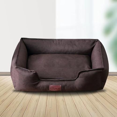 XXIUDEE Orthopädisches Haustier-Sofa, waschbar, für mittelgroße und kleine Hunde, waschbare Hundebox-Matratze mit abnehmbarem Bezug, für alle Jahreszeiten, rutschfeste Matte für Welpen, Katzen (90 x XXIUDEE Orthopädisches Haustier-Sofa, waschbar, für mittelgroße und kleine Hunde, waschbare Hundebox-Matratze mit abnehmbarem Bezug, für alle Jahreszeiten, rutschfeste Matte für Welpen, Katzen (90 x von XXIUDEE
