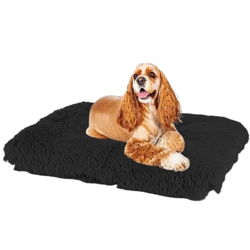 XXIUDEE Rutschfestes Hundematte, Haustier Sofa Hundebett, Hundekorb Katzenbett Hundesofa, Haustierbett Hundekissen, Zwinger-Auflage Hundekäfigbett, für Große, Mittelgroße & Kleine Hunde(65x48x8cm) von XXIUDEE