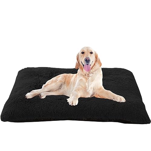 XXIUDEE Waschbares Hundekäfigbett, Hundebett Hundematte, Haustier-Bett-Matte, Hundekorb Hundekissen, Zwinger-Auflage,Haustier Sofa Katzenbett, für Katzen, Mittlere und Große Hunde(140x110x12cm) von XXIUDEE