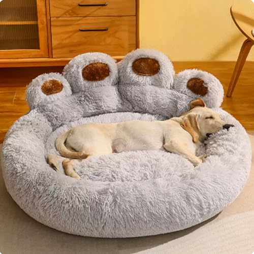 XXIUDEE Weiche und flauschige Haustierbetten, Hundebox-Betten, extra groß, weicher Plüsch, rutschfeste Unterseite, Hundebetten, flauschiges Anti-Angst-Haustier-Sofa-Kissen für Katzen (110 x 38 cm XXIUDEE Weiche und flauschige Haustierbetten, Hundebox-Betten, extra groß, weicher Plüsch, rutschfeste Unterseite, Hundebetten, flauschiges Anti-Angst-Haustier-Sofa-Kissen für Katzen (110 x 38 cm von XXIUDEE