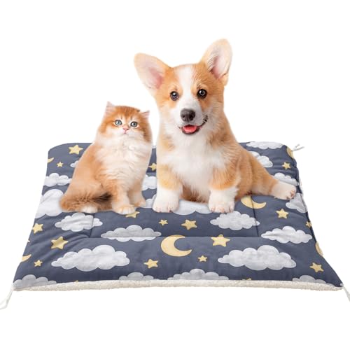 XYNHML Orthopädische Hundebett-Matte mit Wolken-Motiv, 76,2 x 66 cm, bequeme Hundehüttenunterlage, waschbar, Schlafmatte für kleine, mittelgroße und große Hunde und Katzen, für den Außenbereich XYNHML Orthopädische Hundebett-Matte mit Wolken-Motiv, 76,2 x 66 cm, bequeme Hundehüttenunterlage, waschbar, Schlafmatte für kleine, mittelgroße und große Hunde und Katzen, für den Außenbereich von XYNHML