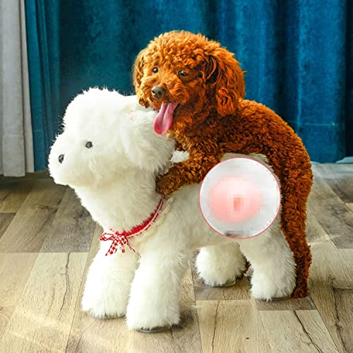 XYQ Hundespielzeug, schlafendes Plüschspielzeug, Haustier-Estrus-Spielzeug, männliche Hundesimulation weibliche Hundespielzeug (weiß) von XYQ