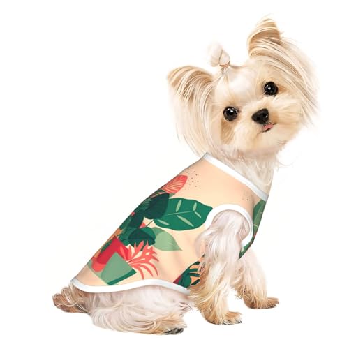 Ärmelloses T-Shirt für kleine Hunde und Katzen, weich, bequem, stilvoll Ärmelloses T-Shirt für kleine Hunde und Katzen, weich, bequem, stilvoll von XZDAL
