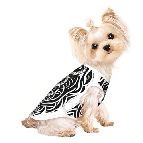 Dies ist ein atmungsaktives ärmelloses T-Shirt für kleine Hunde und Katzen, weich, bequem, stilvoll Dies ist ein atmungsaktives ärmelloses T-Shirt für kleine Hunde und Katzen, weich, bequem, stilvoll von XZDAL