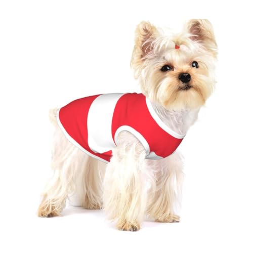 Hundeweste aus Baumwolle, Größe M, atmungsaktiv, bequem, stilvolle Kleidung für Haustiere Hundeweste aus Baumwolle, Größe M, atmungsaktiv, bequem, stilvolle Kleidung für Haustiere von XZDAL